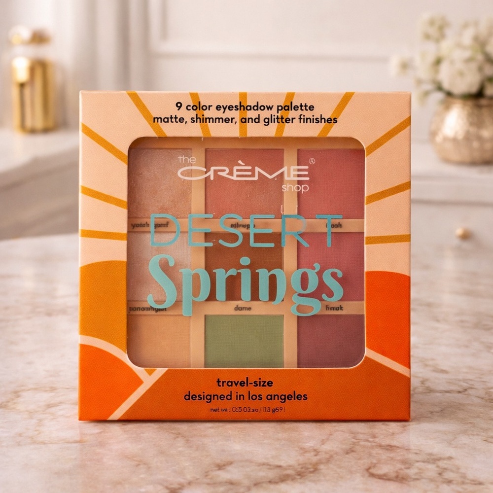 The Crème Shop - Desert Springs Eyeshadow Palette - New in Box